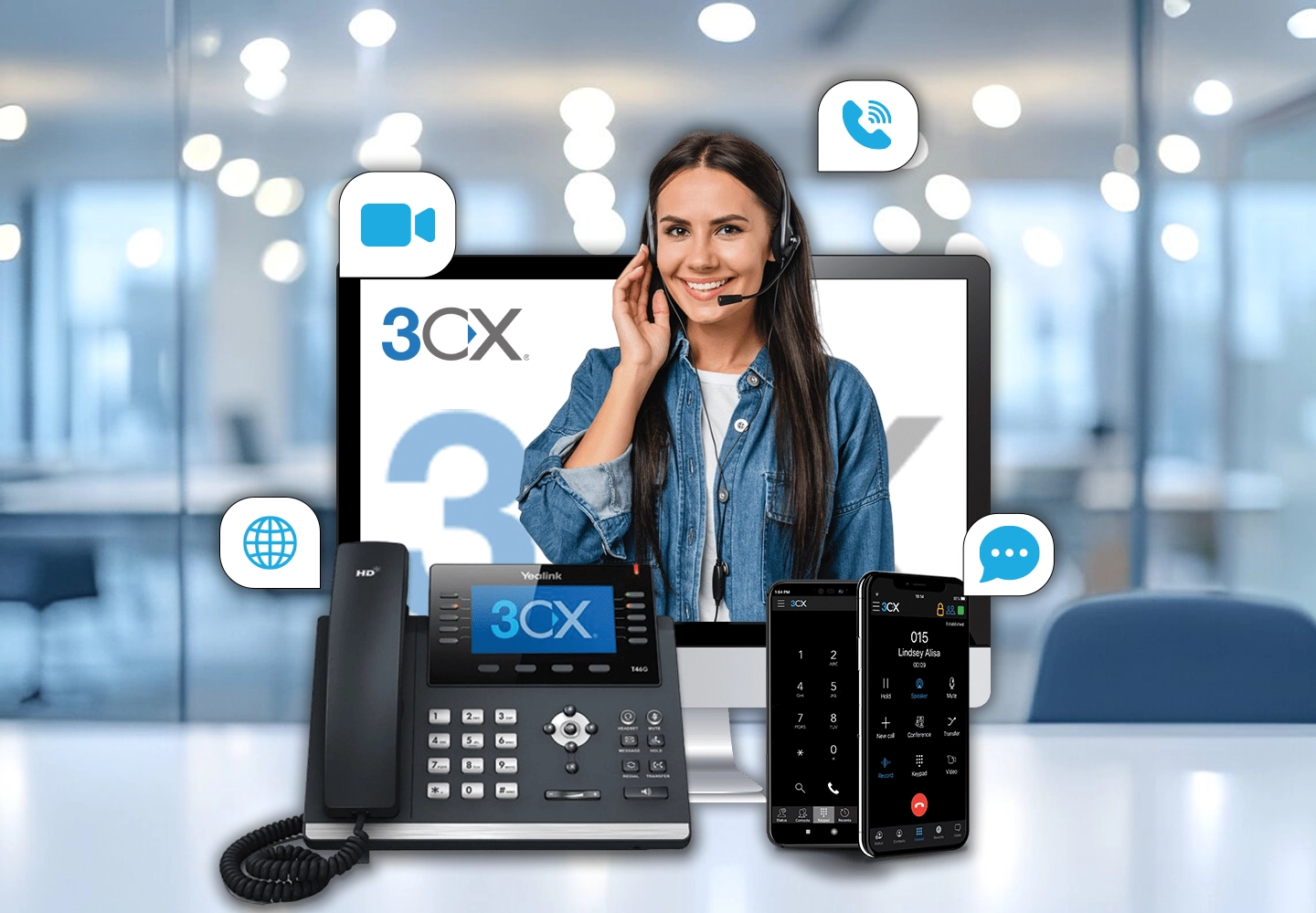 3CX Call Center Solution Setup Company in Qatar 